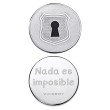 MEDALLON "NADA ES IMPOSIBLE"