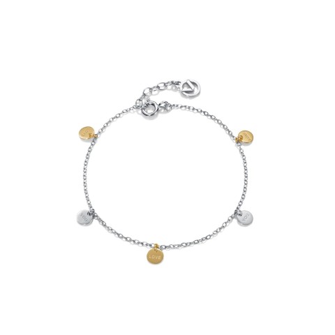 PULSERA LOVE PLATA VICEROY