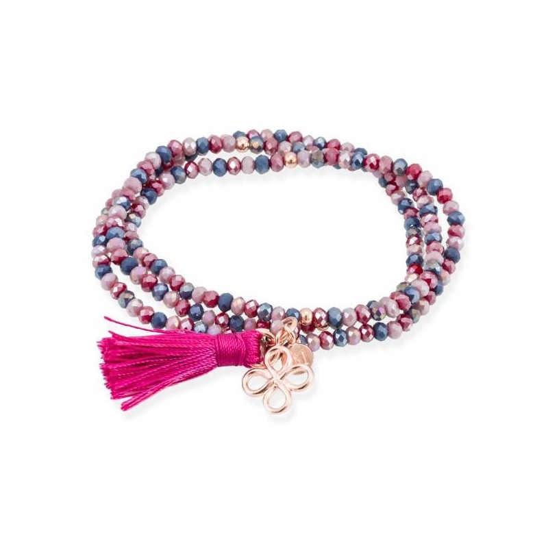 PULSERA ZEN MULTICOLOR TREBOL