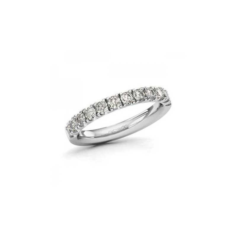 ANILLO DIAMANTES ORO BLANCO