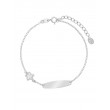 PULSERA CHAPA PLATA 1 LEY