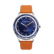 RELOJ ACERO CORREA NARANJA