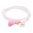 PULSERA ZEN ROSA SOLIDARIA