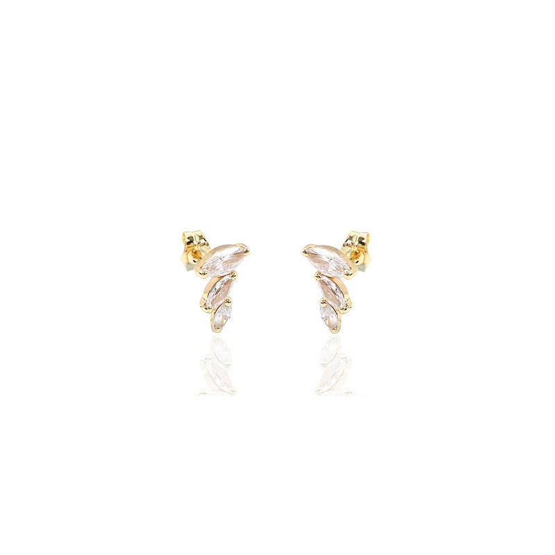 PENDIENTES ORO 1 LEY CIRCONITA