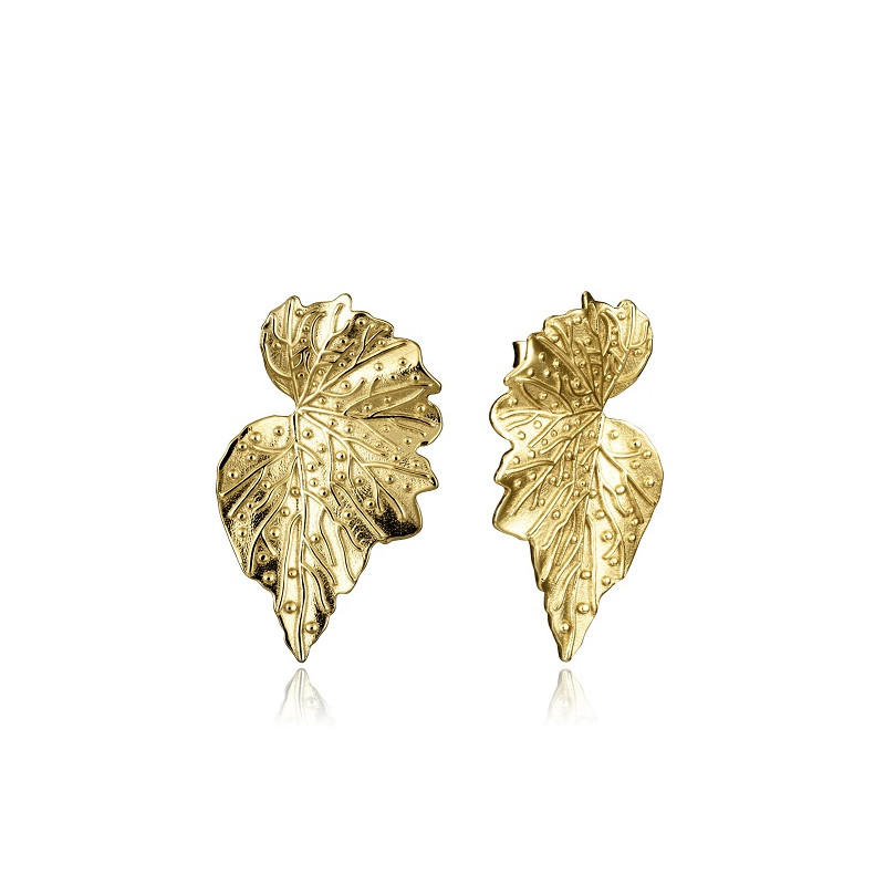 PENDIENTES PLATA DORADA VICEROY