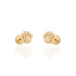 PENDIENTES HUELLA PERRO